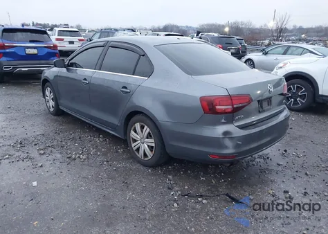 2017 Volkswagen Jetta 1.4T S from USA, damaged, VIN 3VW167AJ3HM243553